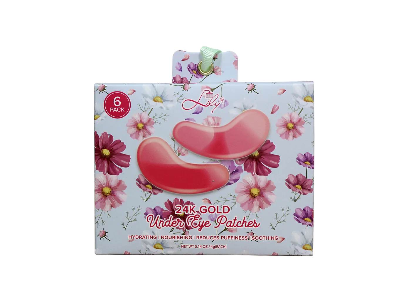 24K Gold Under Eye Hydrogel Patches – Hydrating, Firming & Brightening Eye Masks
