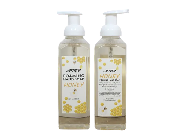 22 fl oz/ 650ml Gentle Lather Honey Foaming Hand Soap view 6