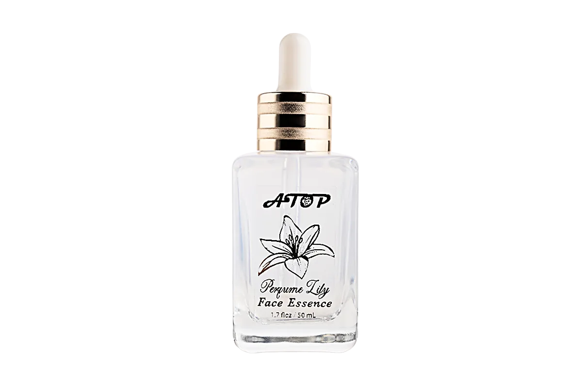 50mL Perfume Lily Facial Essence - Hydrating & Brightening Floral Scented Facial Essence for Soft, Radiant Skin