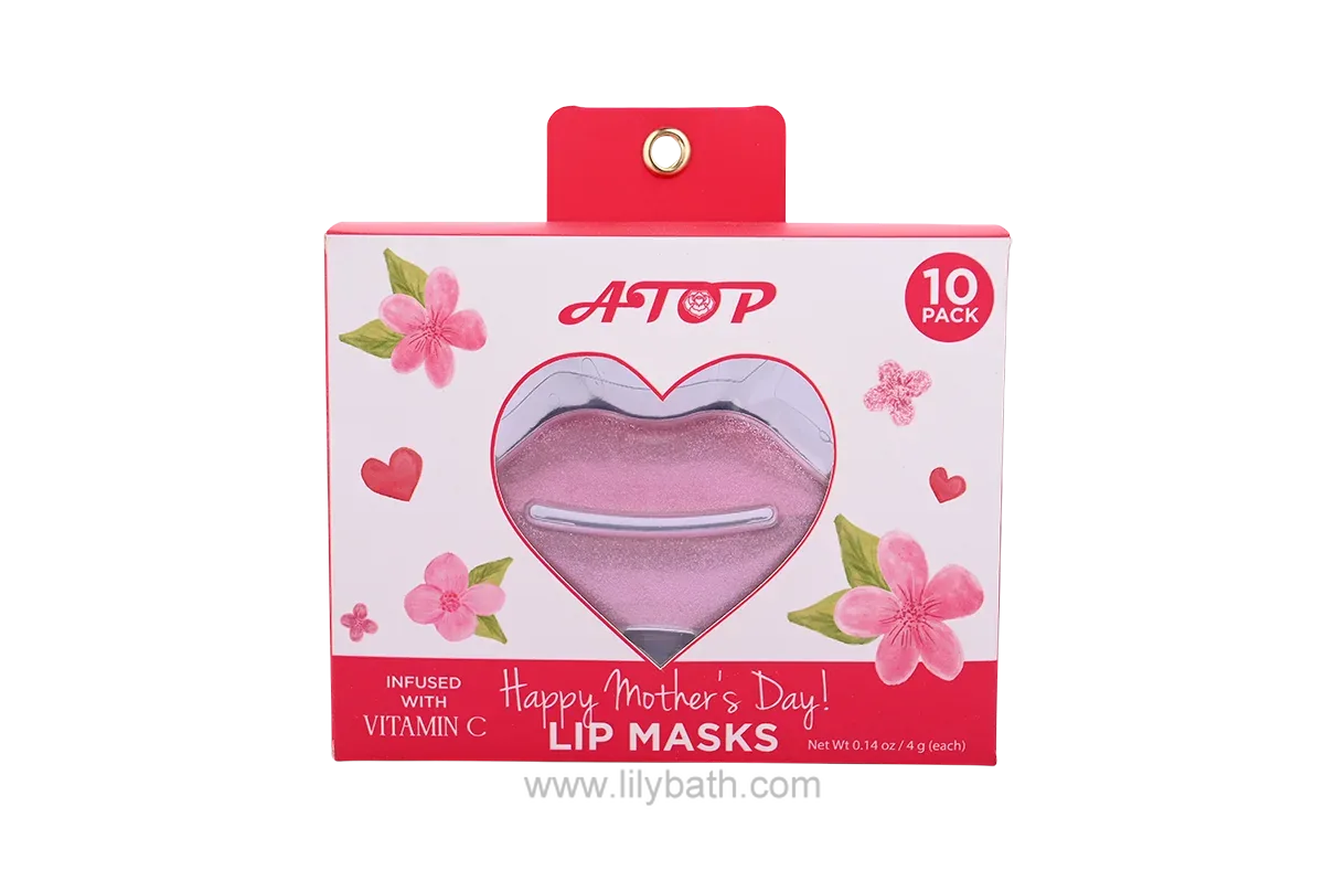 Colección de mascarillas labiales para el Día de la Madre: mascarillas labiales nutritivas en gel con vitamina C.