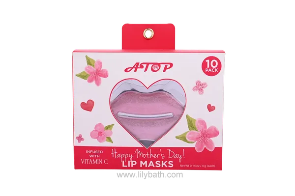Colección de mascarillas labiales para el Día de la Madre: mascarillas labiales nutritivas en gel con vitamina C. 1