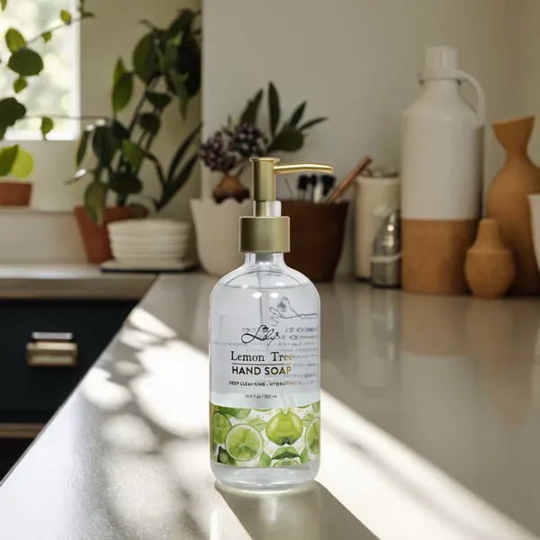 16.9 Fl oz / 500 ML Lemon Tree Hand Soap for Deeply Moisturizing & Hydrating Hand Wash view 5