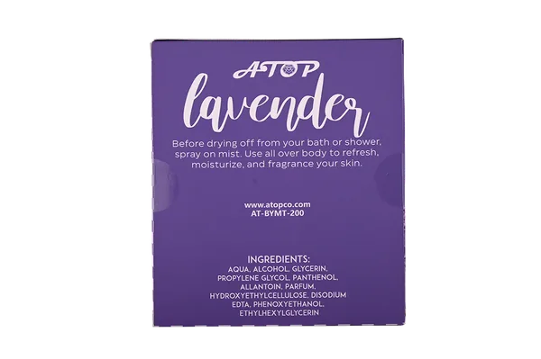 200mL Lavender Flower Body Mist Duo Set - Refreshing Floral Fragrance Spray Gift Pack for Daily Freshness view 5