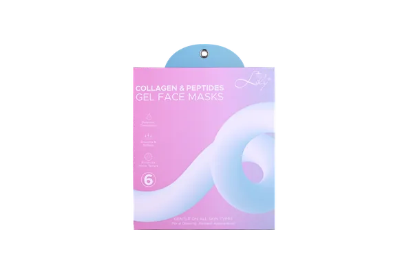10 Pairs Collagen & Peptide Gel Face Mask - Intensive Anti-Aging & Hydrating Treatment Set view 10