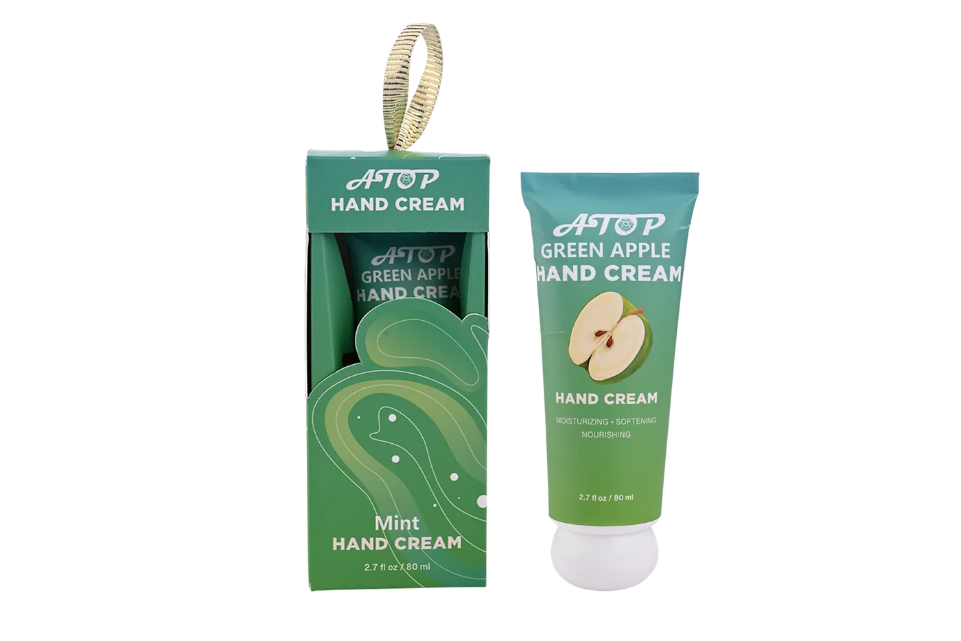 Green Apple Moisturizing Hand Cream - Lightweight Daily Hand Care for Dry Hands