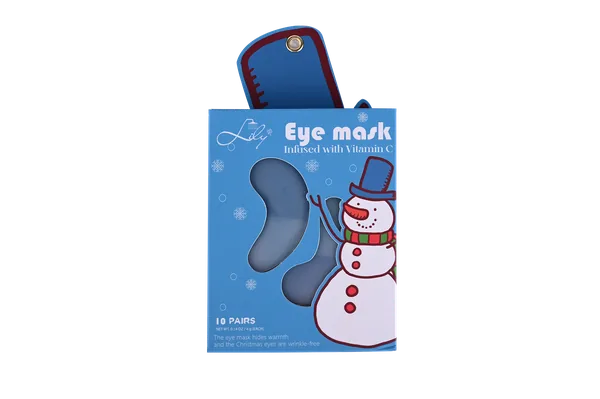 10 Pairs Eye Masks Infused with Vitamin C Brightening Eye Patches - Lily Bath view 4