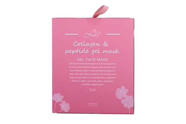 10 Pairs Collagen & Peptide Gel Face Mask - Intensive Anti-Aging & Hydrating Treatment Set view 3
