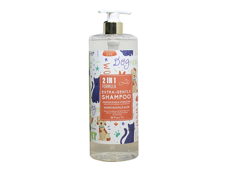 Botanical & Honey Multi-Purpose Pet Shampoo Cleaning & Soothing & Conditioning & Deodorizing for Dogs - Lily Bath