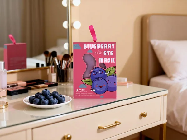 10 Pairs Blueberry Eye Mask - Hydrating, Brightening & Refreshing Under-Eye Treatment view 5
