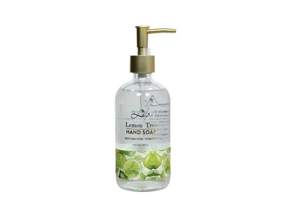 16.9 Fl oz / 500 ML Lemon Tree Hand Soap for Deeply Moisturizing & Hydrating Hand Wash view 2