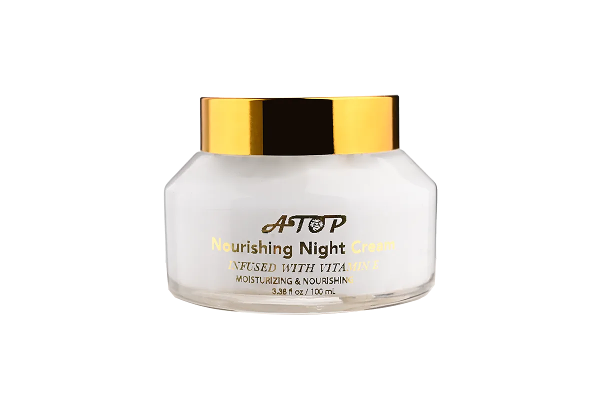 100mL Vitamin E Overnight Face Cream - Moisturizing & Nourishing Night Cream for Soft, Smooth & Radiant Skin
