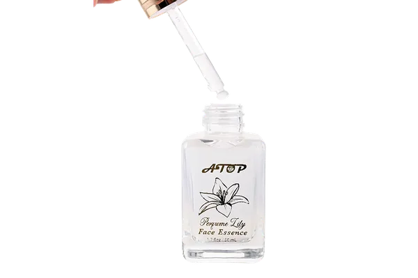 50mL Perfume Lily Facial Essence - Hydrating & Brightening Floral Scented Facial Essence for Soft, Radiant Skin view 3