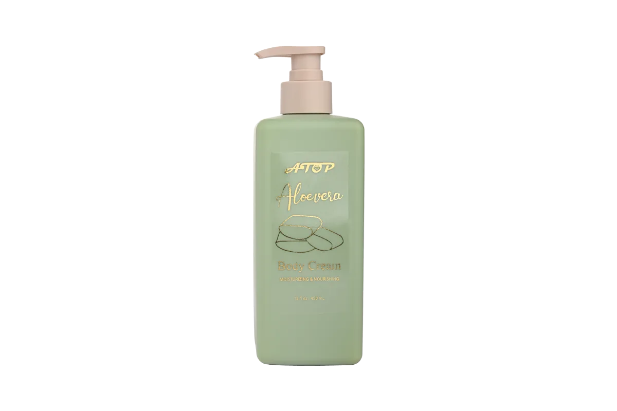 Aloe Vera Body Cream 450mL - Moisturizing & Nourishing Body Lotion for Soft, Soothed Skin