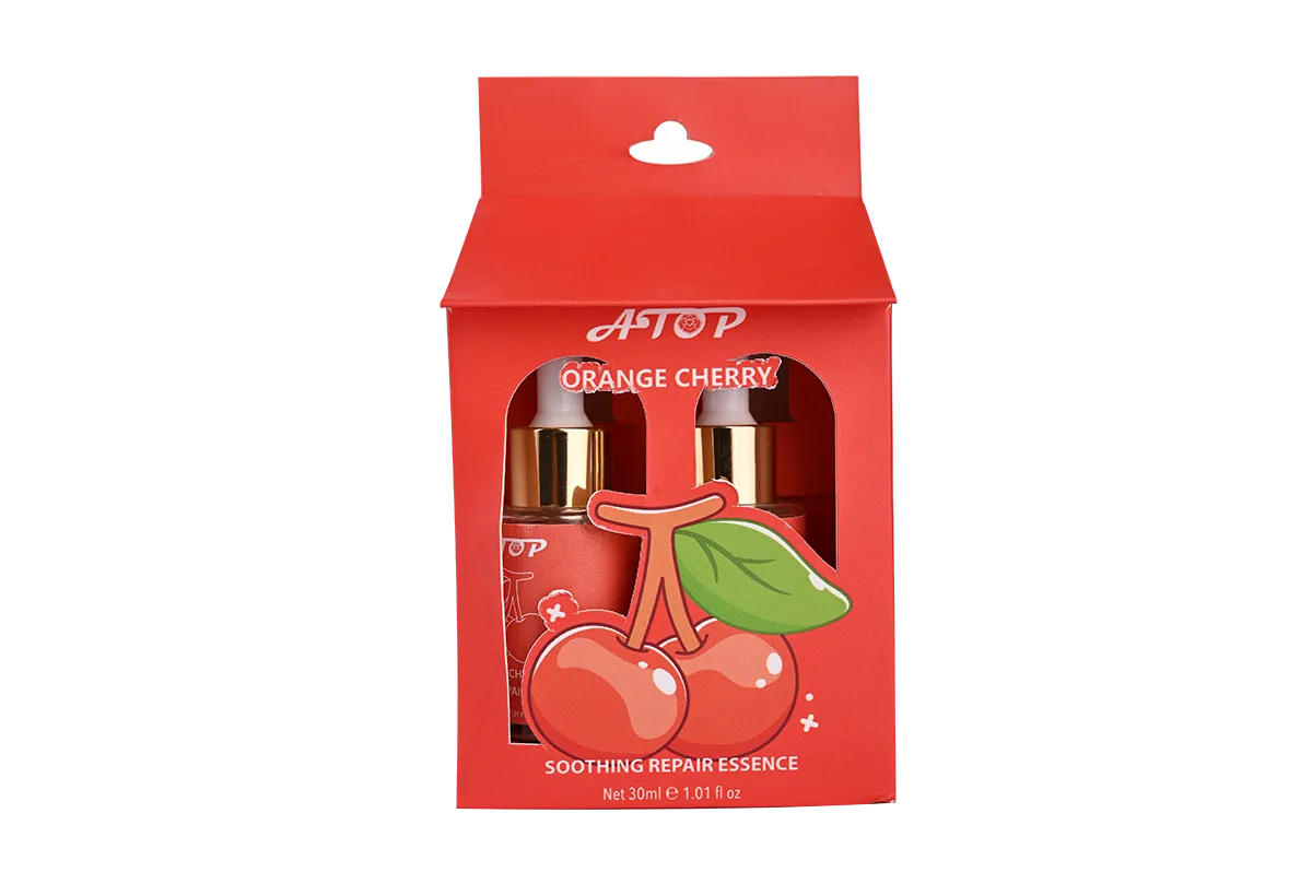 Orange Cherry Soothing Repair Essence Hand Serum Set Enriched with Natural Fruit Extracts