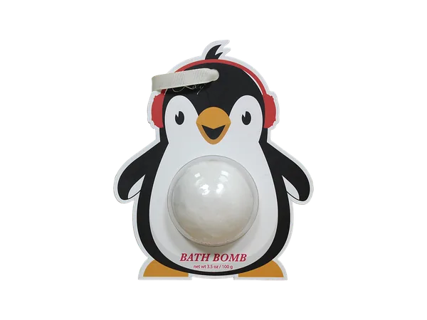 Bath Bomb in Adorable Penguin Shape Package - Lily Bath view 6