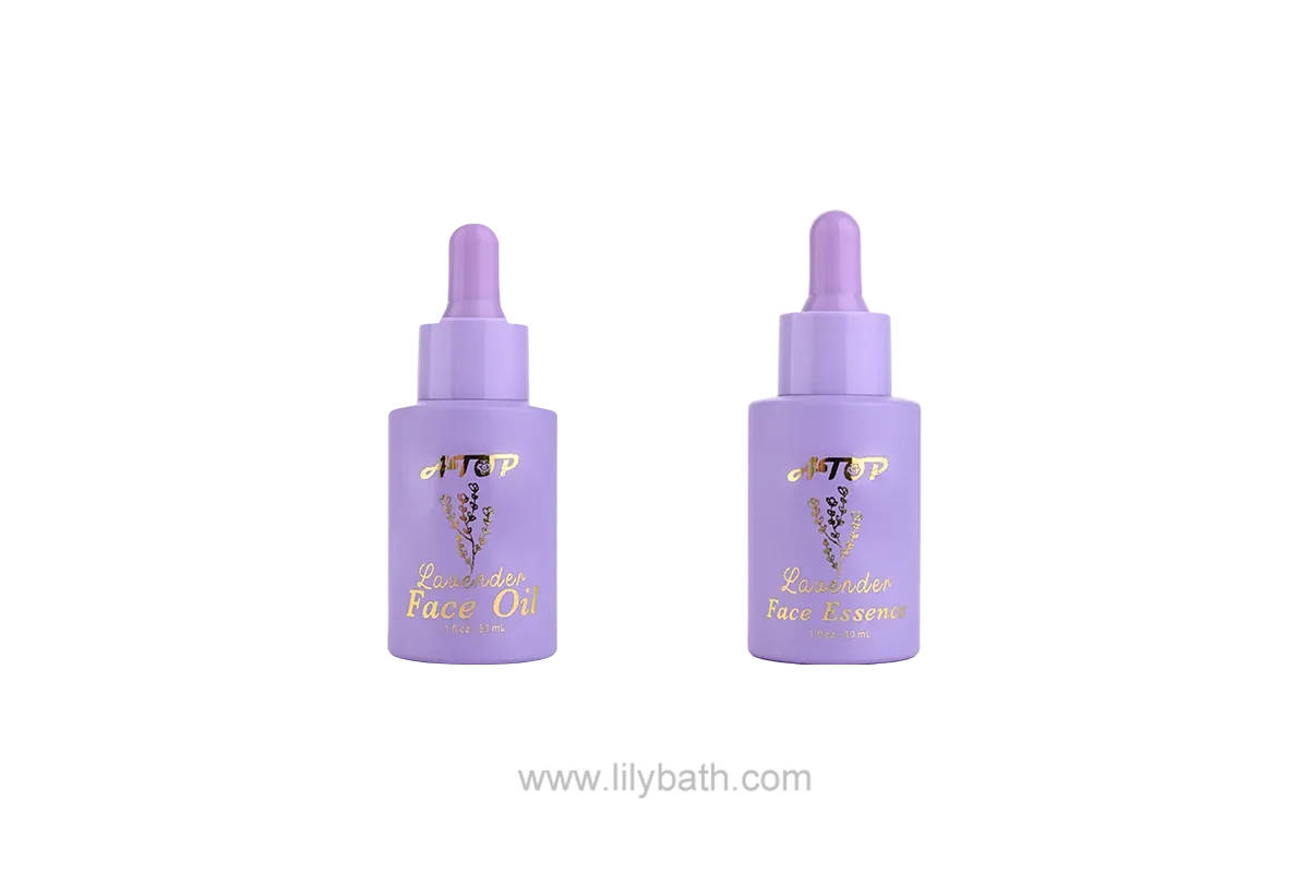 Set dúo de aceite facial y esencia facial - 30 ml. Colección de cuidado facial botánico para una piel hidratada y radiante.