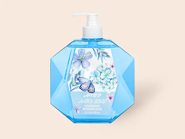 Distributeur de savon pour les mains, décoration de salle de bain pour les fêtes de Noël - Design luxueux à paillettes, flocons de neige et sapin, avec pompe argentée 10