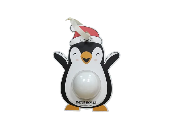 Bath Bomb in Adorable Penguin Shape Package - Lily Bath view 7