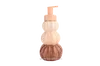 Dispensador de jabón líquido con forma de calabaza - Dispensador de jabón líquido con temática de otoño y Halloween, bonito diseño de cerámica para el baño. 7