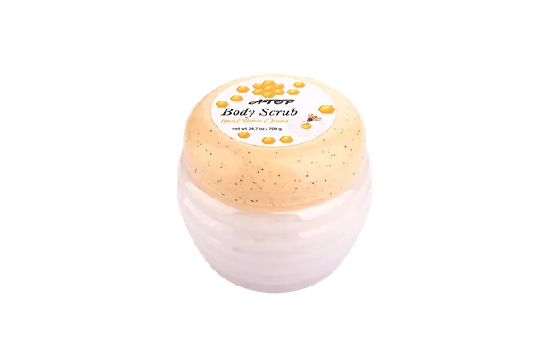 Honey & Vitamin C Body Scrub 700g - Exfoliating & Brightening Treatment for Silky Smooth Skin view 1