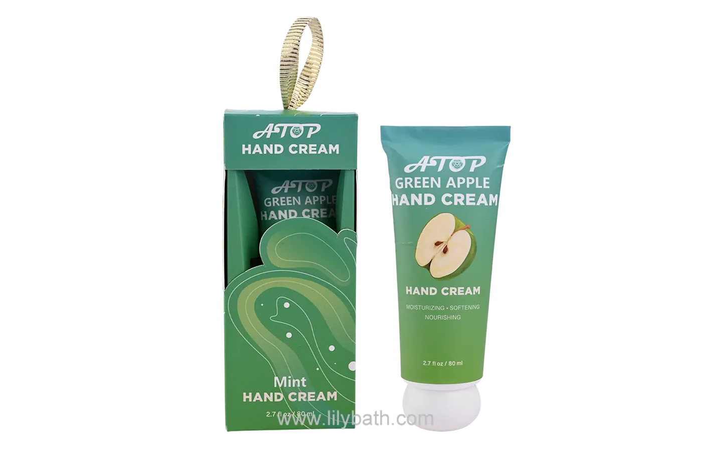 Crema hidratante de manos con manzana verde - Cuidado diario ligero para manos secas