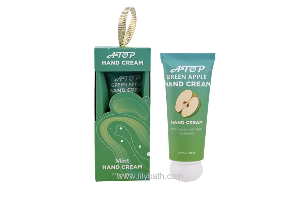 Crème mains hydratante à la pomme verte - Soin quotidien léger pour les mains sèches 1