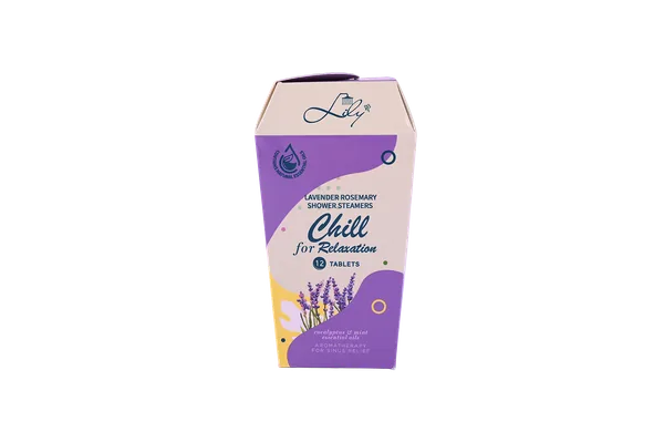 12 Tablets Herbal Shower Steamers Infused with Pure Botanical Essential Oils for Relaxation & Relief & Brightening - Lily Bath view 5