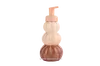 Dispensador de jabón líquido con forma de calabaza - Dispensador de jabón líquido con temática de otoño y Halloween, bonito diseño de cerámica para el baño. 5