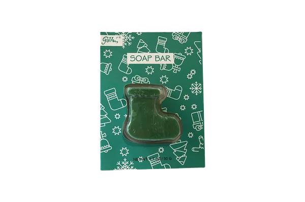 50g Santa Boot Shaped Small Soap Bar Set – Christmas Gift Soap for Kids | OEM / Private Label Manufacturer view 4