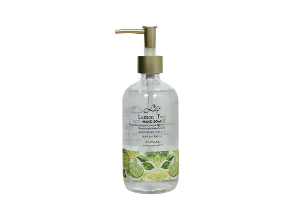 16.9 Fl oz / 500 ML Lemon Tree Hand Soap for Deeply Moisturizing & Hydrating Hand Wash view 8