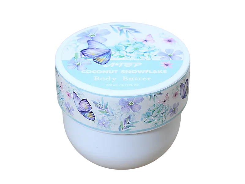 270ml Coconut Snowflake Body Butter Moisturizing for Dry Skin Care