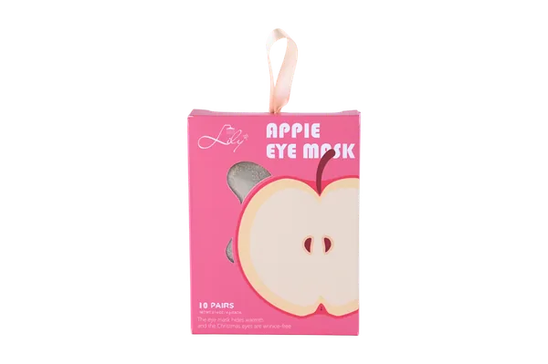 10 Pairs Apple Flavor Eye Mask Infused with Collagen & Vitamin C for Winter Eye Care Treatment - Lily Bath view 4