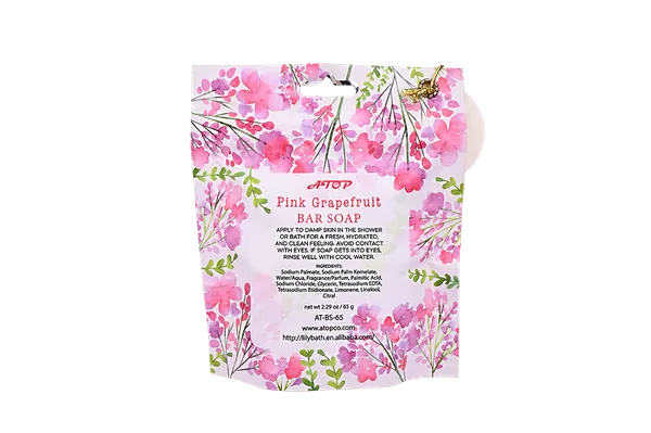 Pink Grapefruit Bath Bomb - Flower-Shaped Fizz for Relaxing Soaks view 2