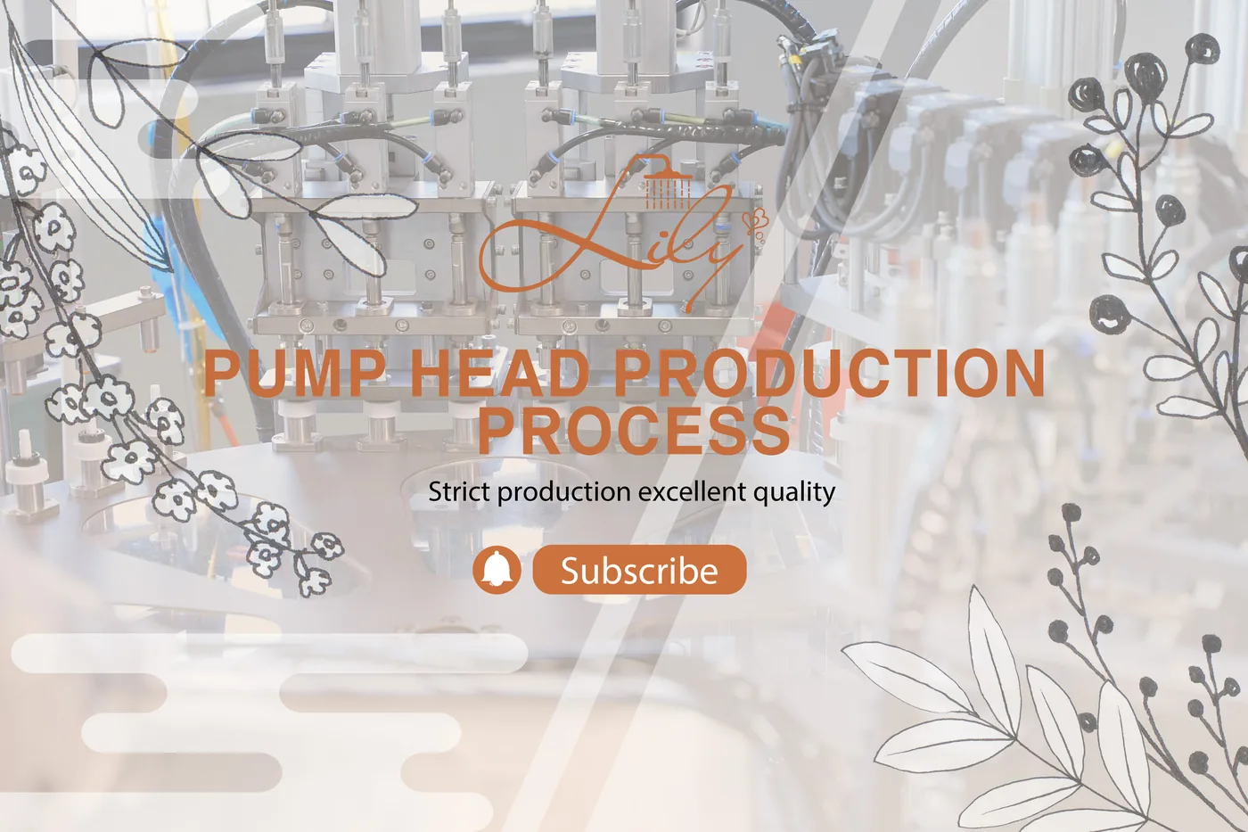 Exquisite cosmetic OEM/ODM pump head craftsmanship, to create the quality of choice