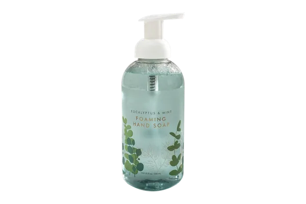 19.9 FL OZ / 690 mL Eucalyptus Mint Foaming Hand Soap – Refreshing & Gentle Cleansing Hand Wash view 3