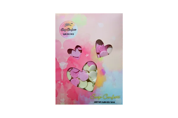 15g Floral, Heart, Pineapple & Star Shaped Bath Confetti – Colorful Scented Bath Soak view 10