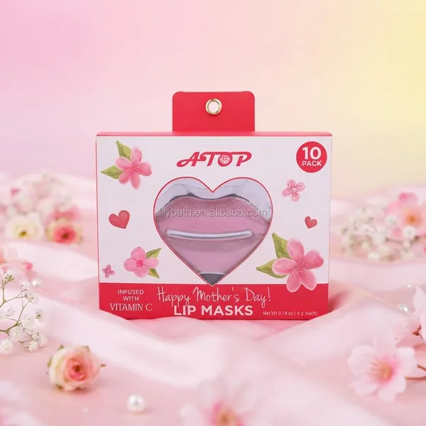 Colección de mascarillas labiales para el Día de la Madre: mascarillas labiales nutritivas en gel con vitamina C. 2