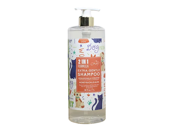 Botanical & Honey Multi-Purpose Pet Shampoo Cleaning & Soothing & Conditioning & Deodorizing for Dogs - Lily Bath view 9