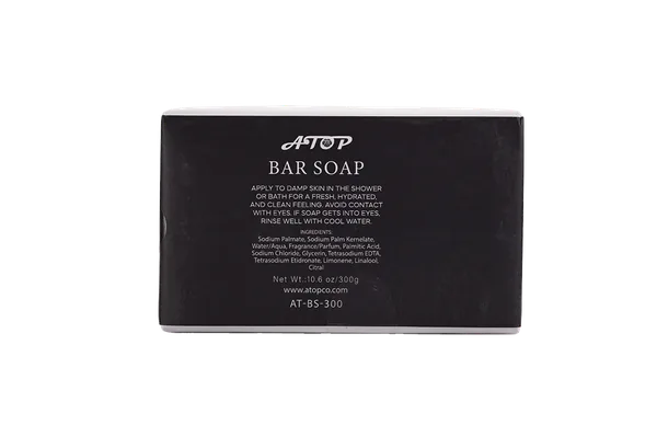 Jabón en barra de pino blanco para hombres - 300 g. Jabón hidratante y de limpieza profunda para hombres con una fresca fragancia a bosque amaderado. 4
