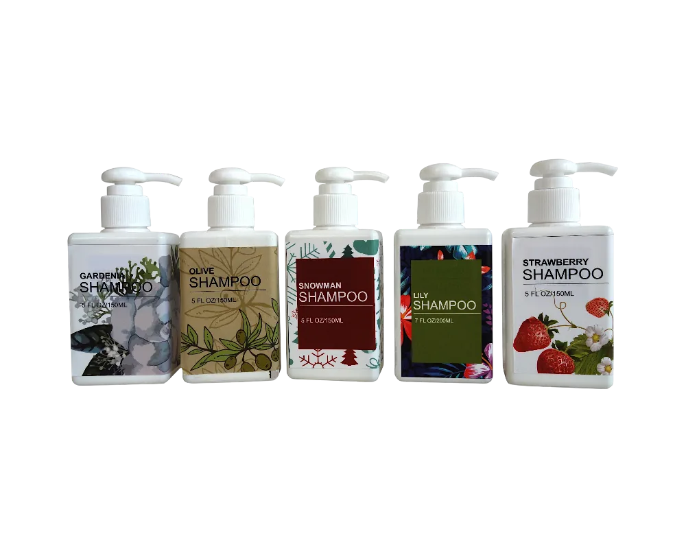 Five Scented Organic Smoothing Gel Shampoo with Deep Cleansing for All Hair Types-Salon Quality