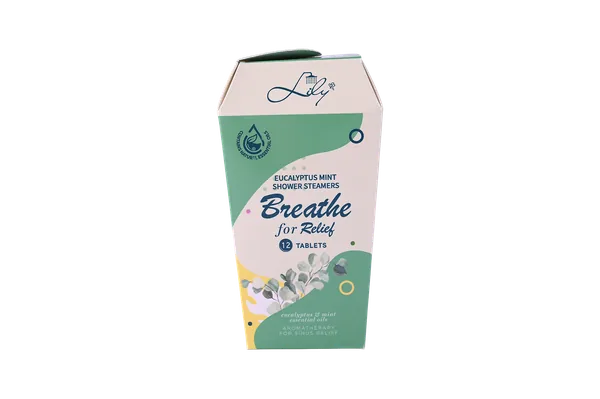 12 Tablets Herbal Shower Steamers Infused with Pure Botanical Essential Oils for Relaxation & Relief & Brightening - Lily Bath view 4