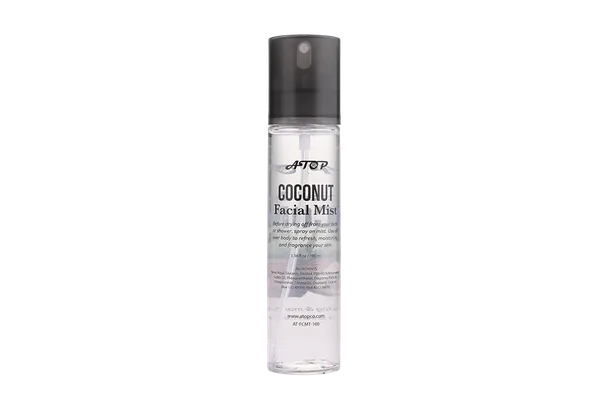 100mL Coconut Face & Body Mist Duo - Hydrating Facial Spray & Refreshing Body Fragrance with Tropical Coconut Essence view 3