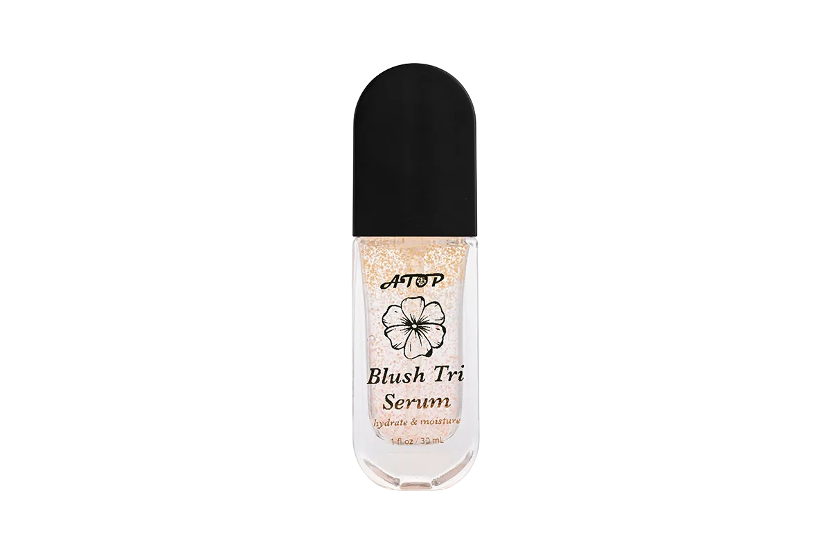 Hydrating & Moisturizing Blush Tri-Serum - Peach Blossom Facial Serum for Soft, Plumped & Glowing Skin