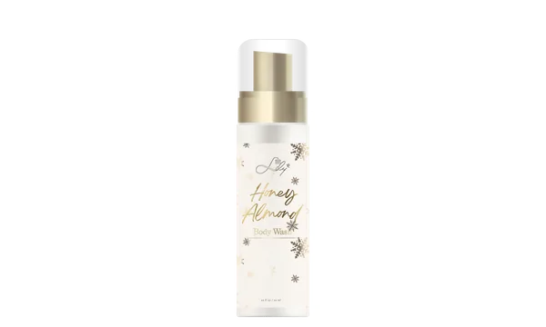 Set de cuidado facial con lavanda: limpiador facial, exfoliante facial y gel de ducha. Set de regalo en tubos blancos con bandeja decorativa de papel con diseño de lavanda. 10