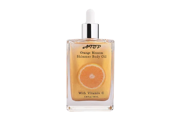 100mL Perfume Lily Shimmer Body Oil with Vitamin C - Illuminating Moisturizing Dry Oil for Radiant, Glowing Skin view 10