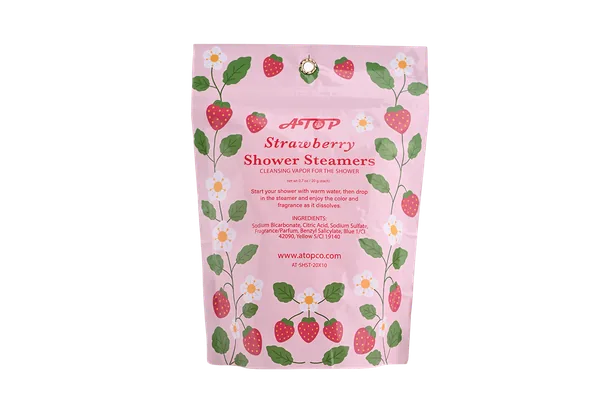 Strawberry Shower Steamers - Aromatherapy Shower Vapor Tablet for Relaxing Shower Experience view 4