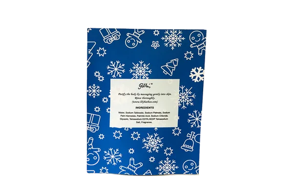 50g Snowflake Shaped Soap Bar for Christmas Holiday Gift Set view 8