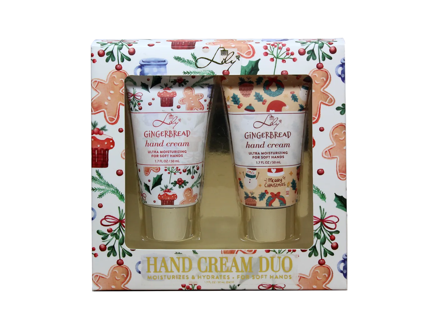 1.7 FL OZ / 50 mL Ultra Moisturizing gingerbread Hand cream for soft Hands